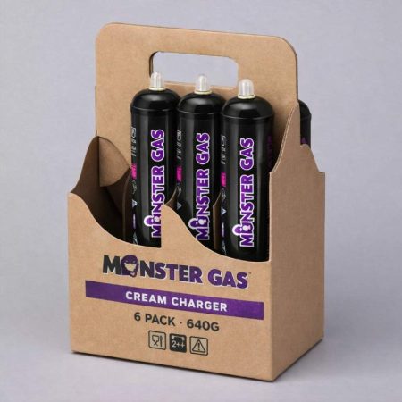 Monster Gas 640g N2O cream charger 6-pack wholesale bundle