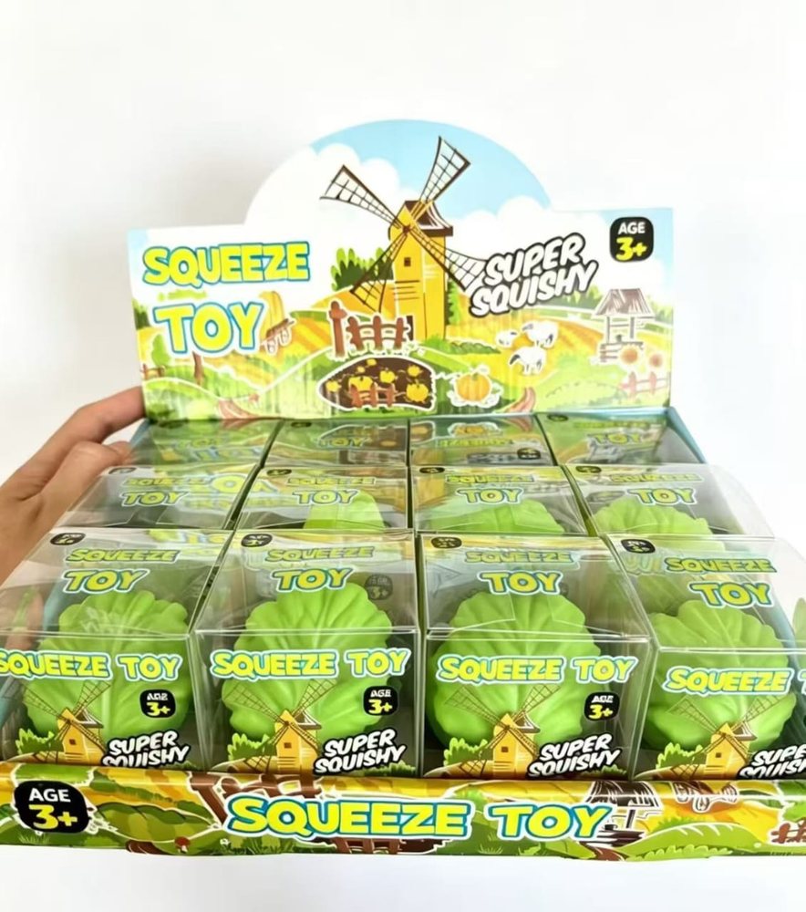 Wholesale Squishy & Fidget Toys | Bulk Squishies, Mochi & Stress Keyboards 23 Wholesale cabbage squeeze toys with hidden figures, bulk display box